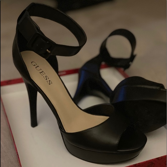 Guess Shoes - Guess ladies Verlita black sexy shoes. Size 8.5